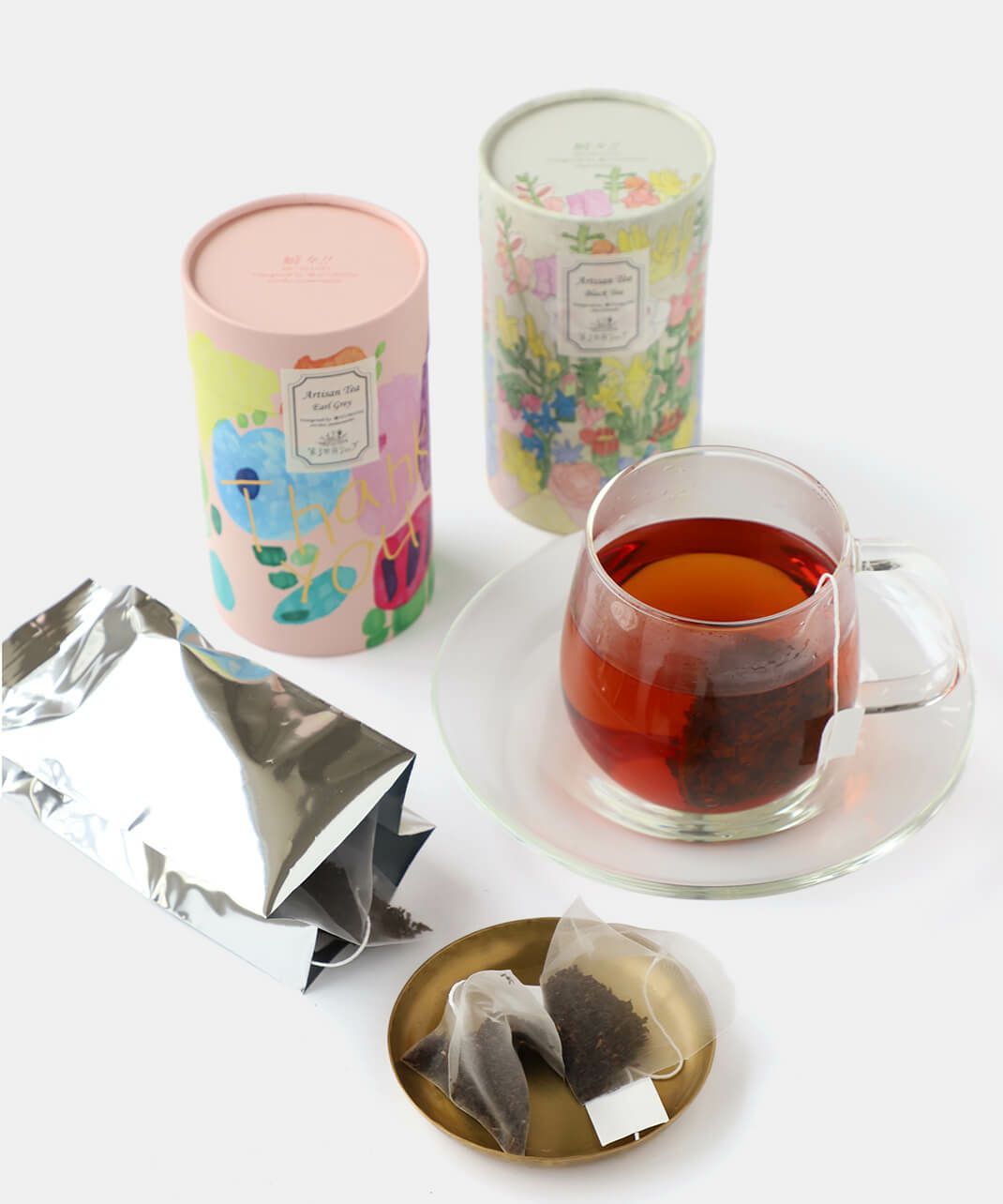 第3世界ショップ<br />
Artisan Tea 筒箱入り 6P<br />
